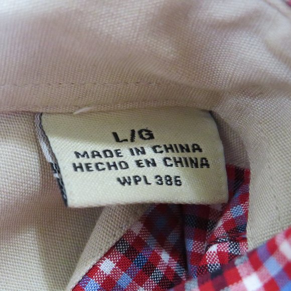 Haggar* Men's Short Sleeve Button Down Curved Hem Chest Pocket Shirt~ Size Large - Picture 5 of 12